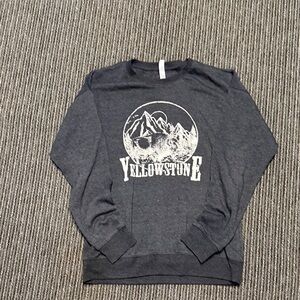 Yellowstone Graphic Gray Sweater